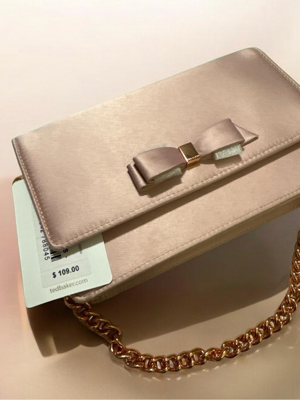 Ted Baker Shoulder Bag in Blush Pink - Picture 2 of 2